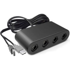 (Nintendo Wii U): Gamecube Controller Adapter - Genuine Item